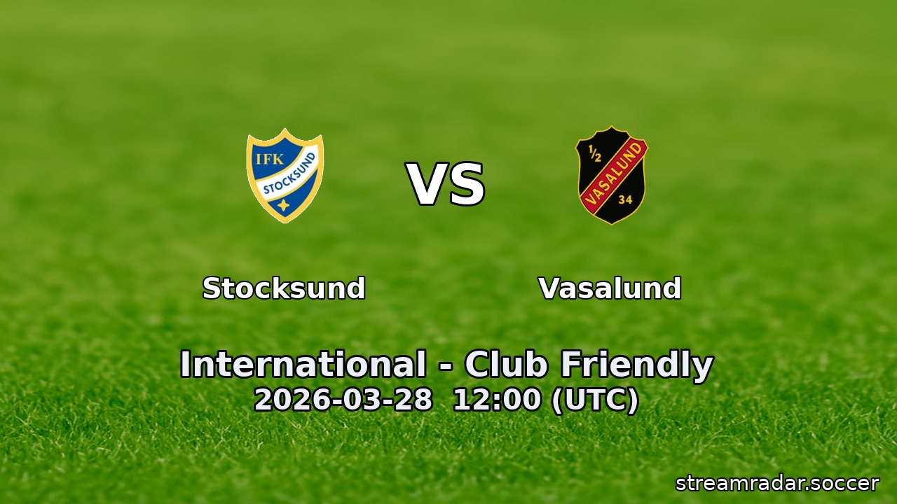 Stocksund vs Vasalund