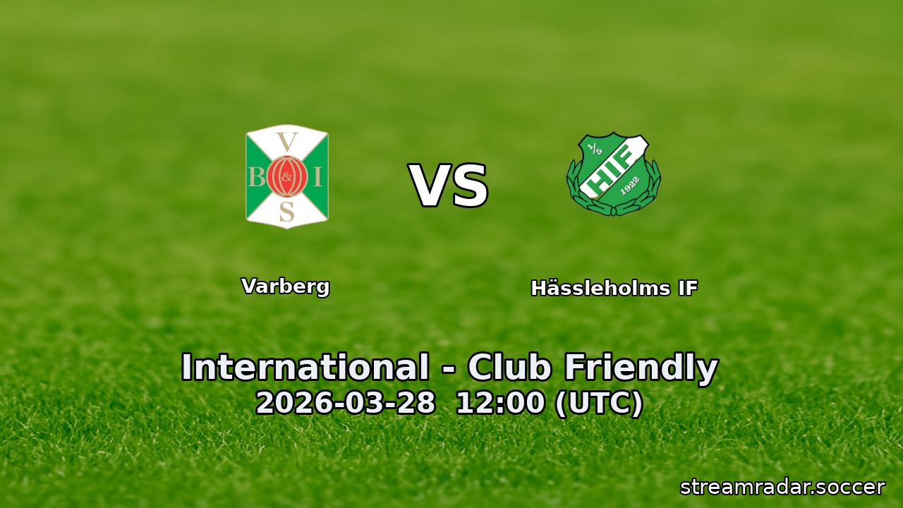Varberg vs Hässleholms IF