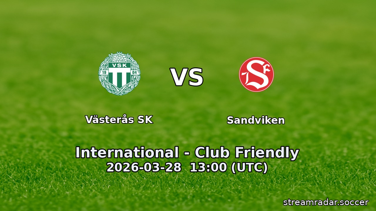 Västerås SK vs Sandviken
