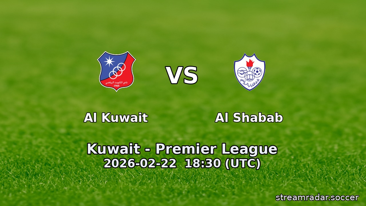 Al Kuwait vs Al Shabab