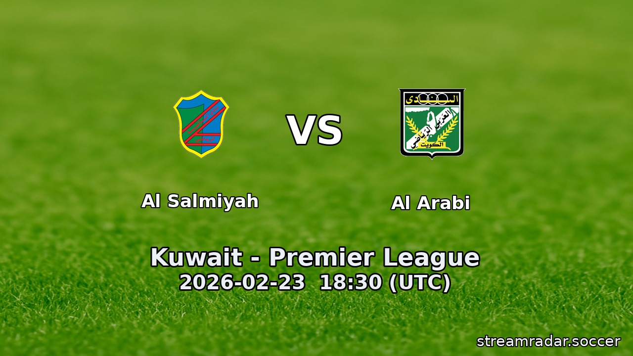 Al Salmiyah vs Al Arabi
