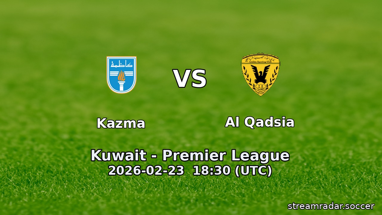 Kazma vs Al Qadsia