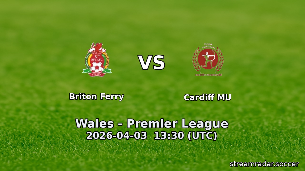 Briton Ferry vs Cardiff MU