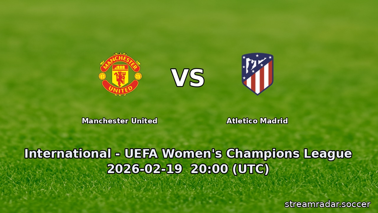 Manchester United vs Atletico Madrid