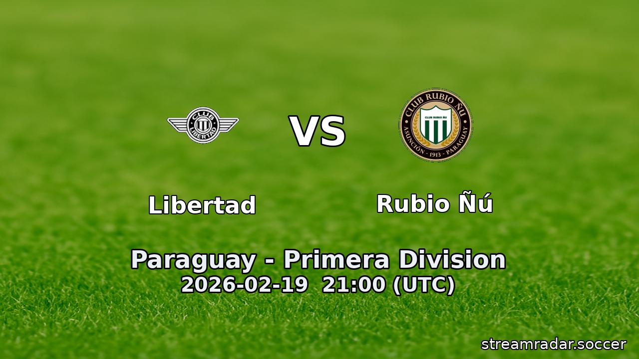 Libertad vs Rubio Ñú