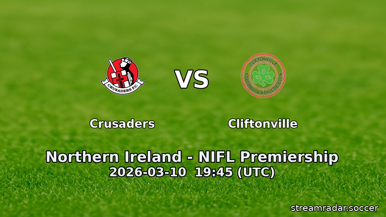 Crusaders vs Cliftonville