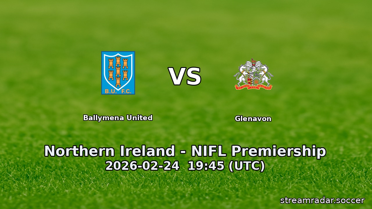 Ballymena United vs Glenavon