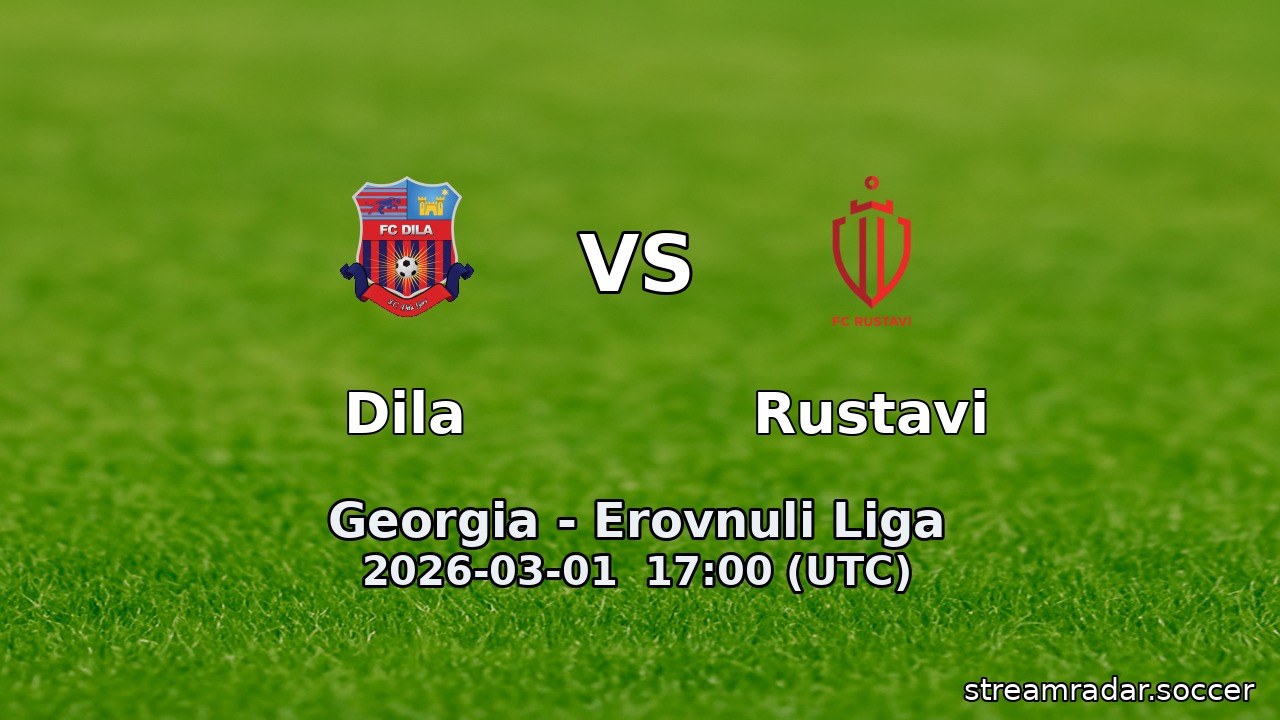 Dila vs Rustavi