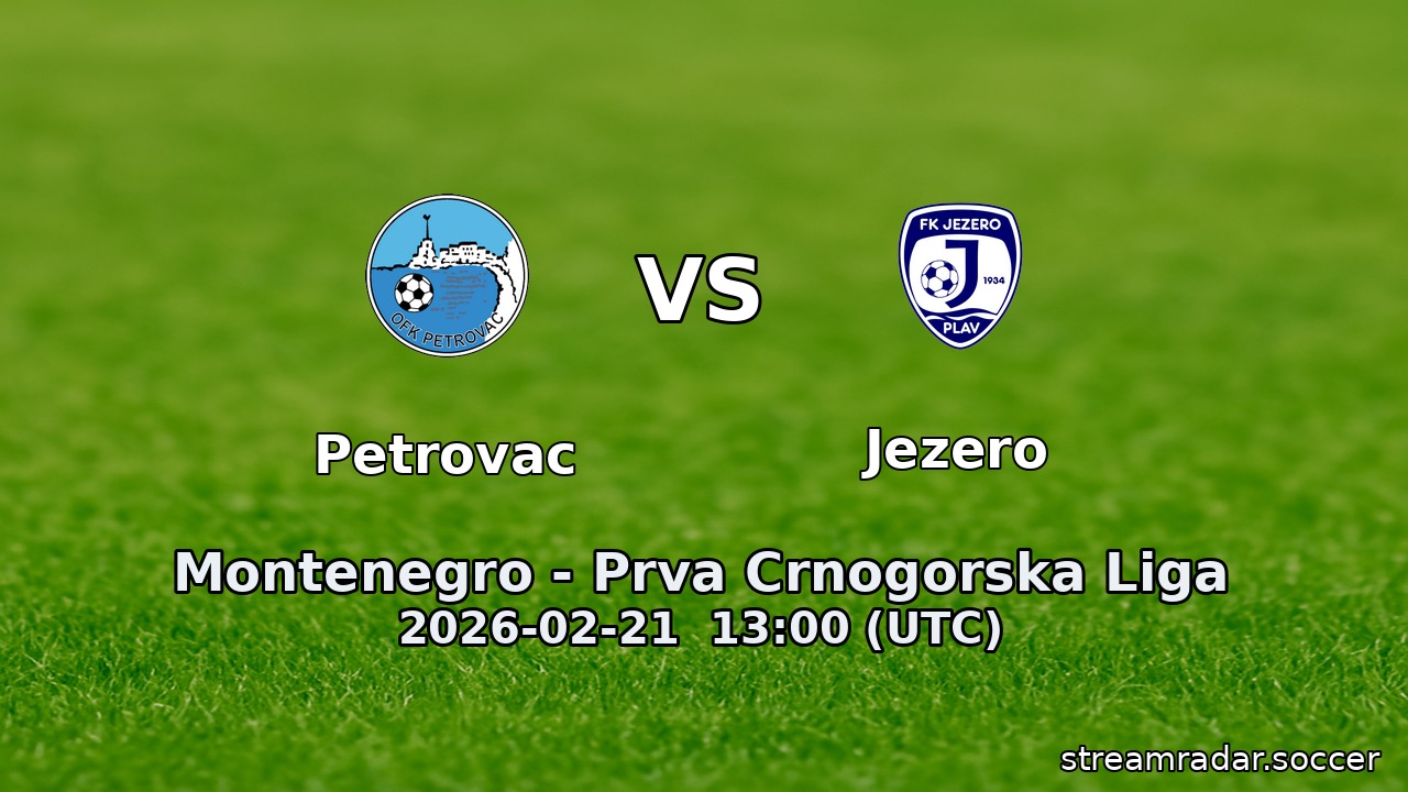 Petrovac vs Jezero