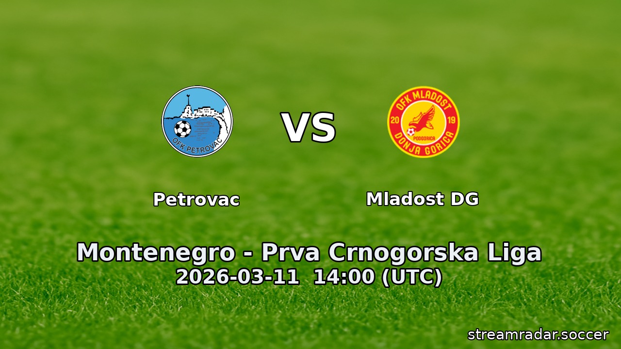 Petrovac vs Mladost DG