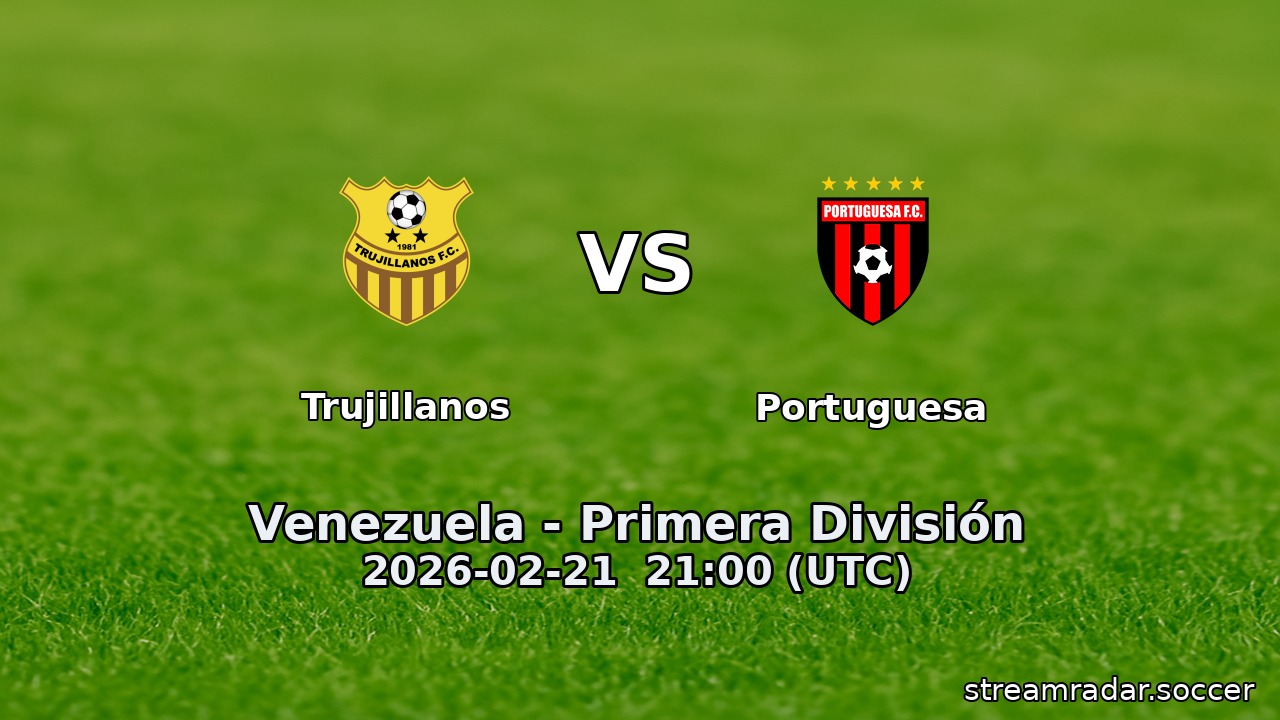 Trujillanos vs Portuguesa