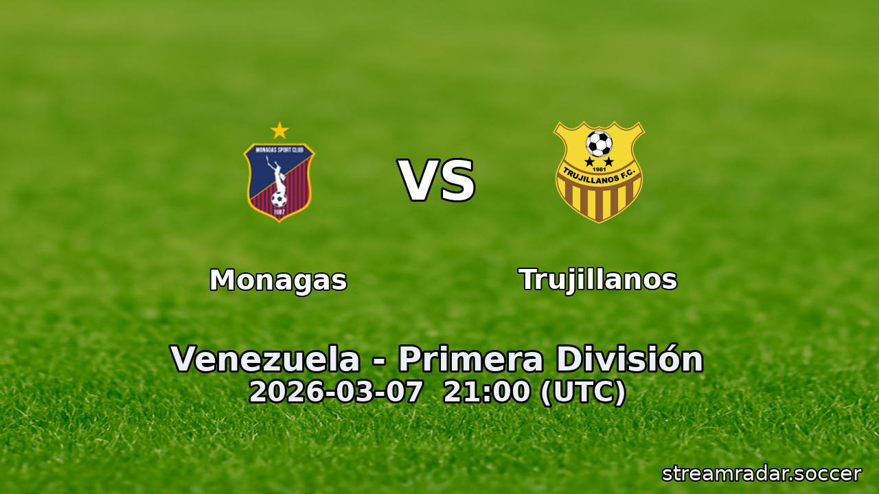 Monagas vs Trujillanos