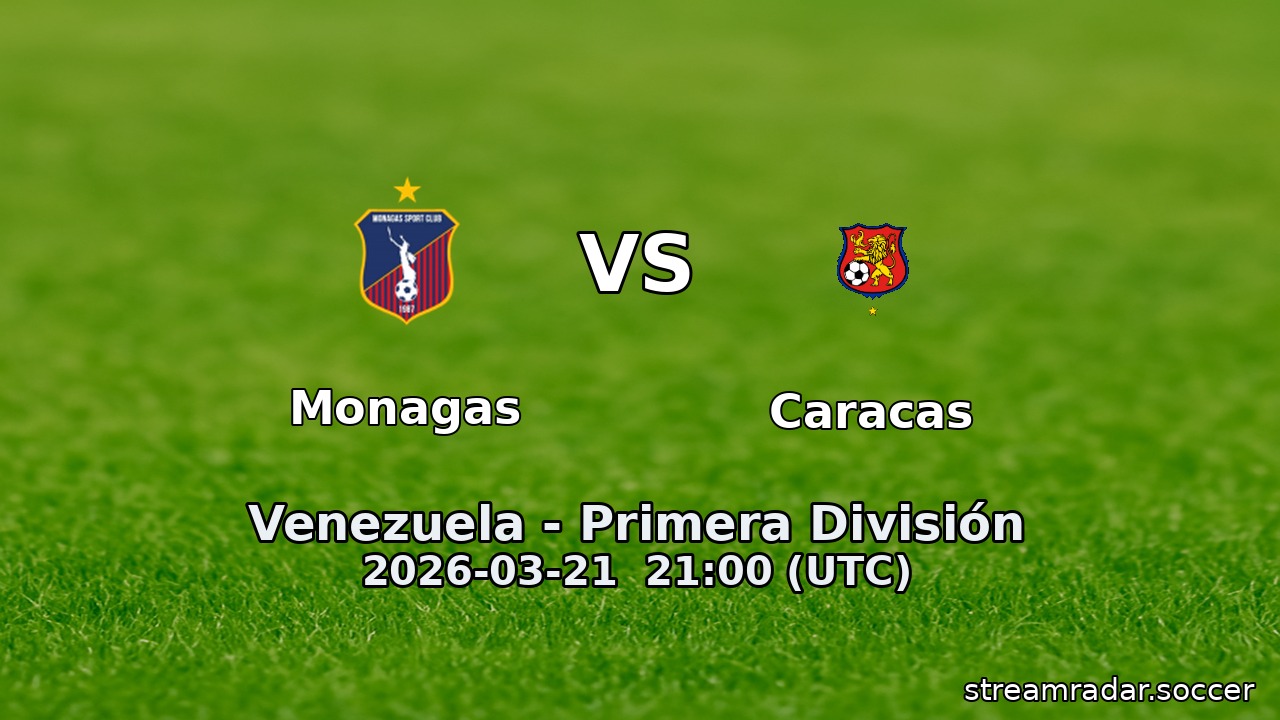 Monagas vs Caracas