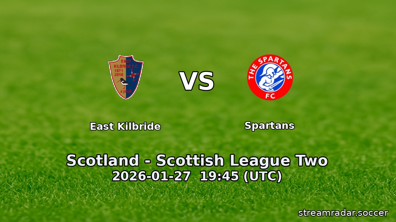 East Kilbride vs Spartans