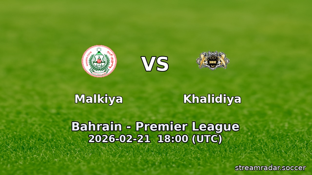 Malkiya vs Khalidiya