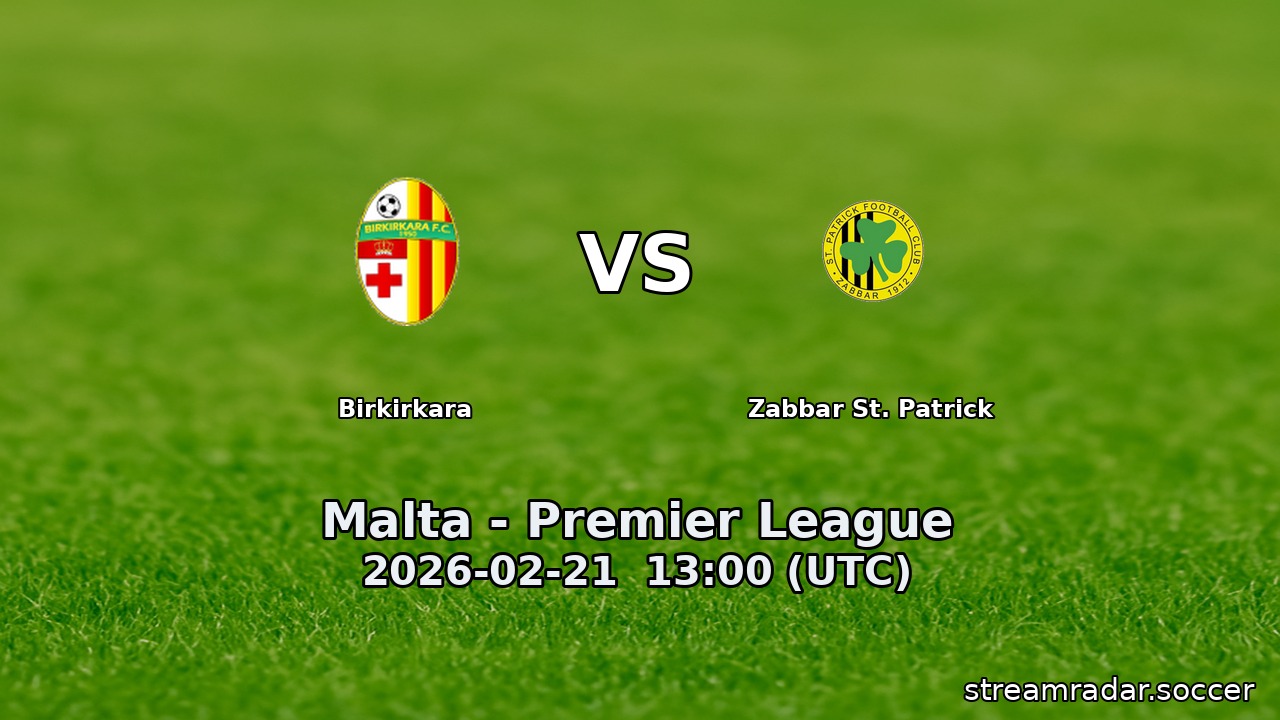 Birkirkara vs Zabbar St. Patrick