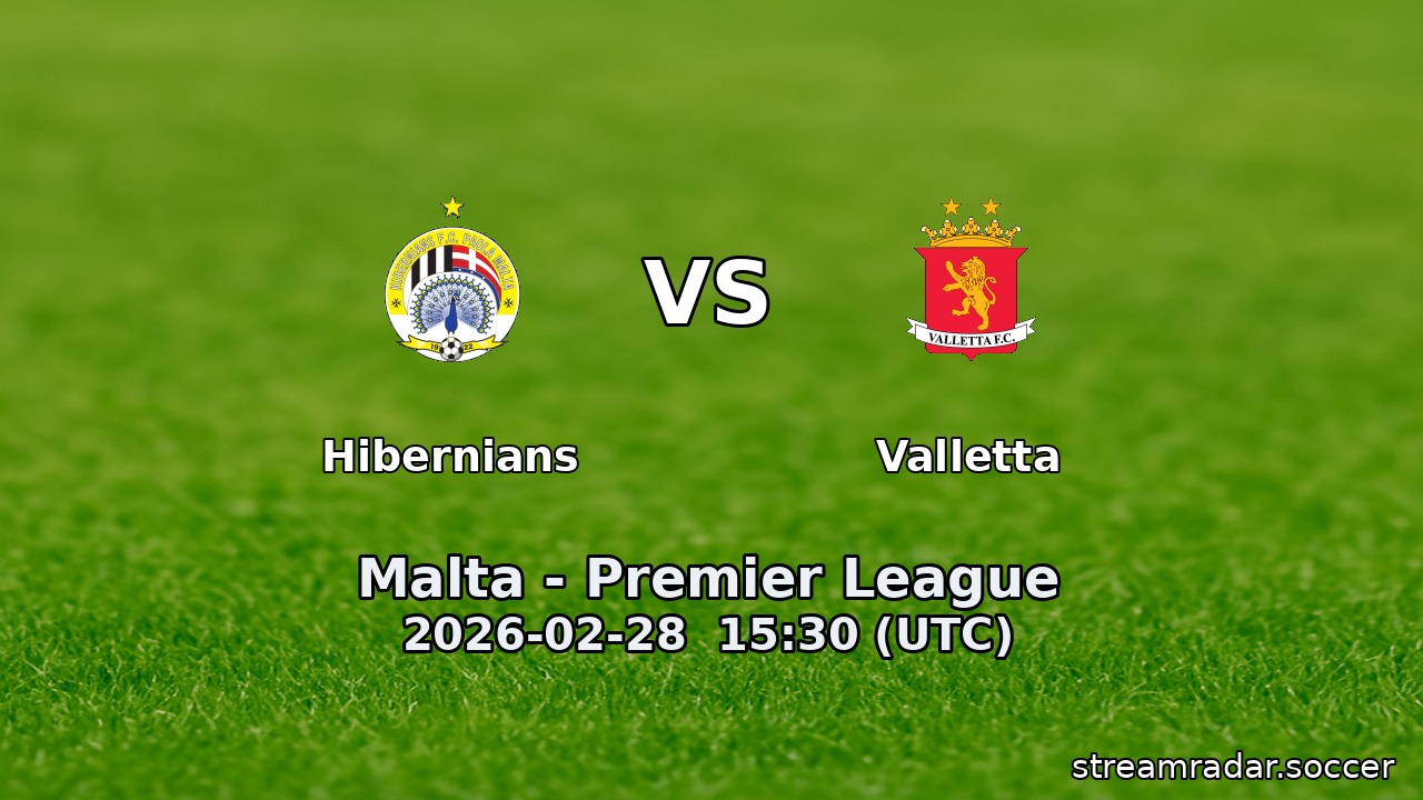 Hibernians vs Valletta