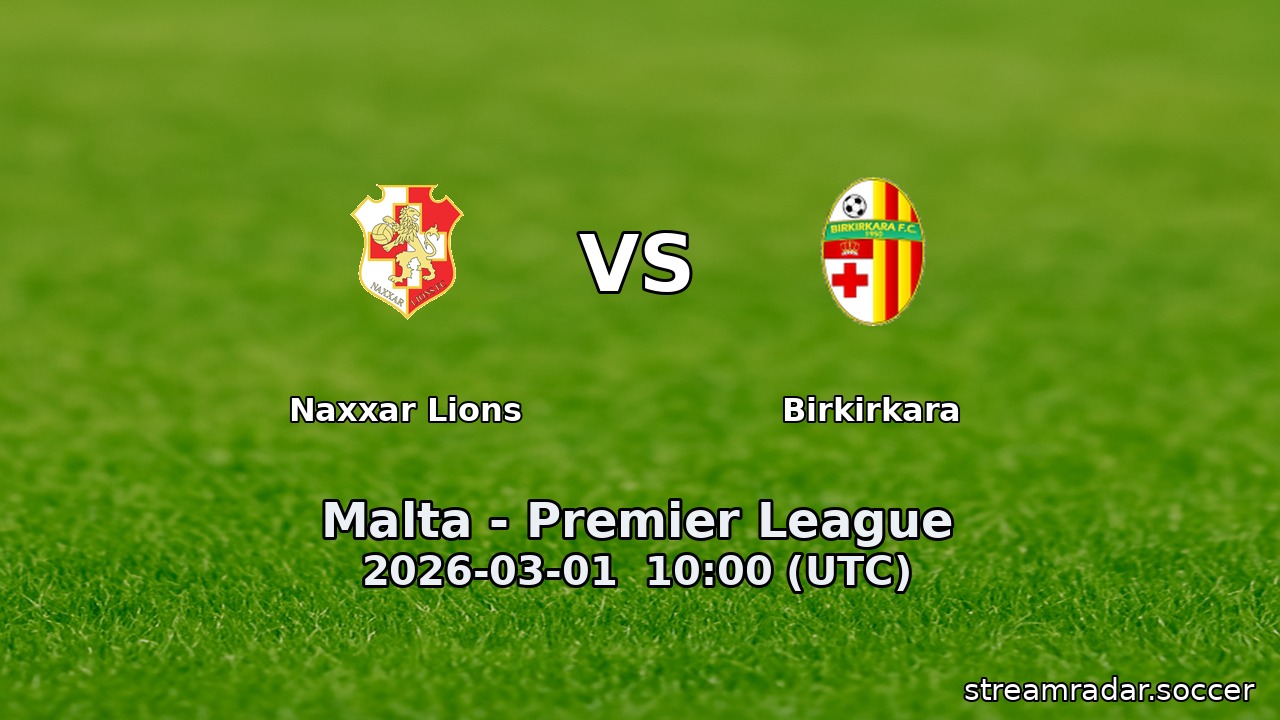 Naxxar Lions vs Birkirkara