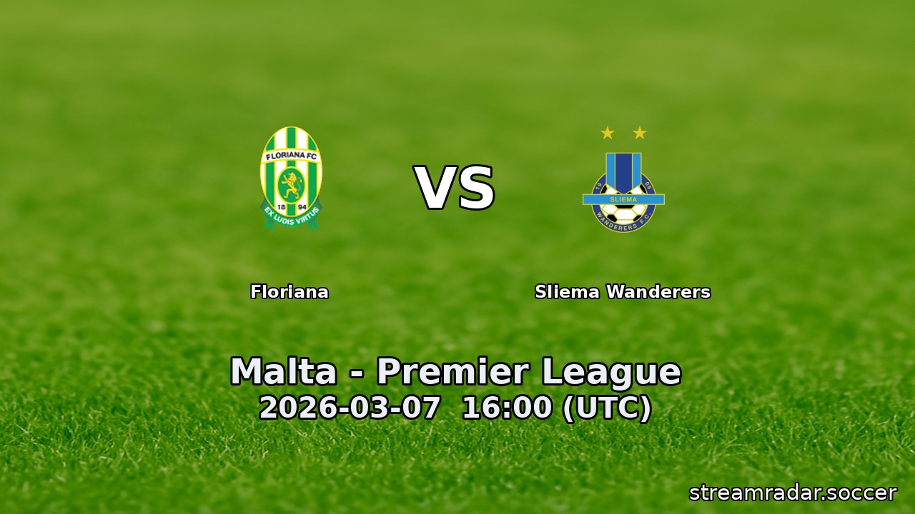 Sliema Wanderers vs Floriana