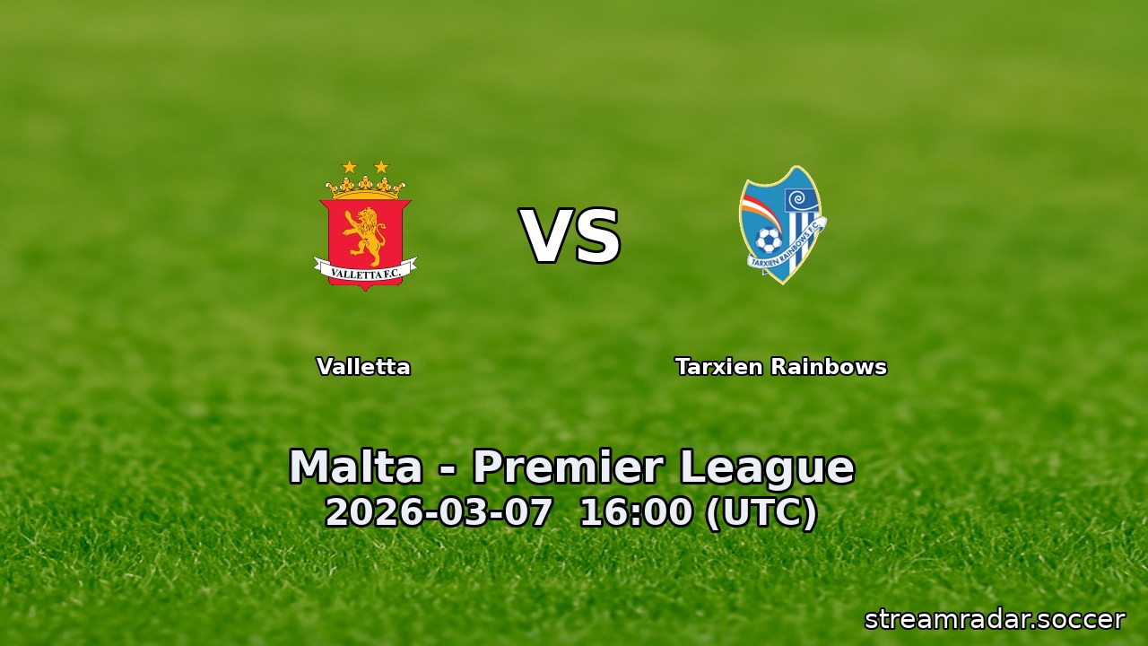 Valletta vs Tarxien Rainbows