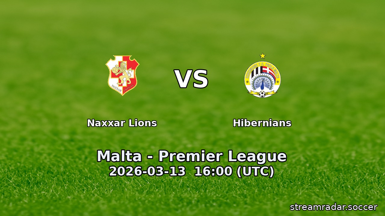 Naxxar Lions vs Hibernians