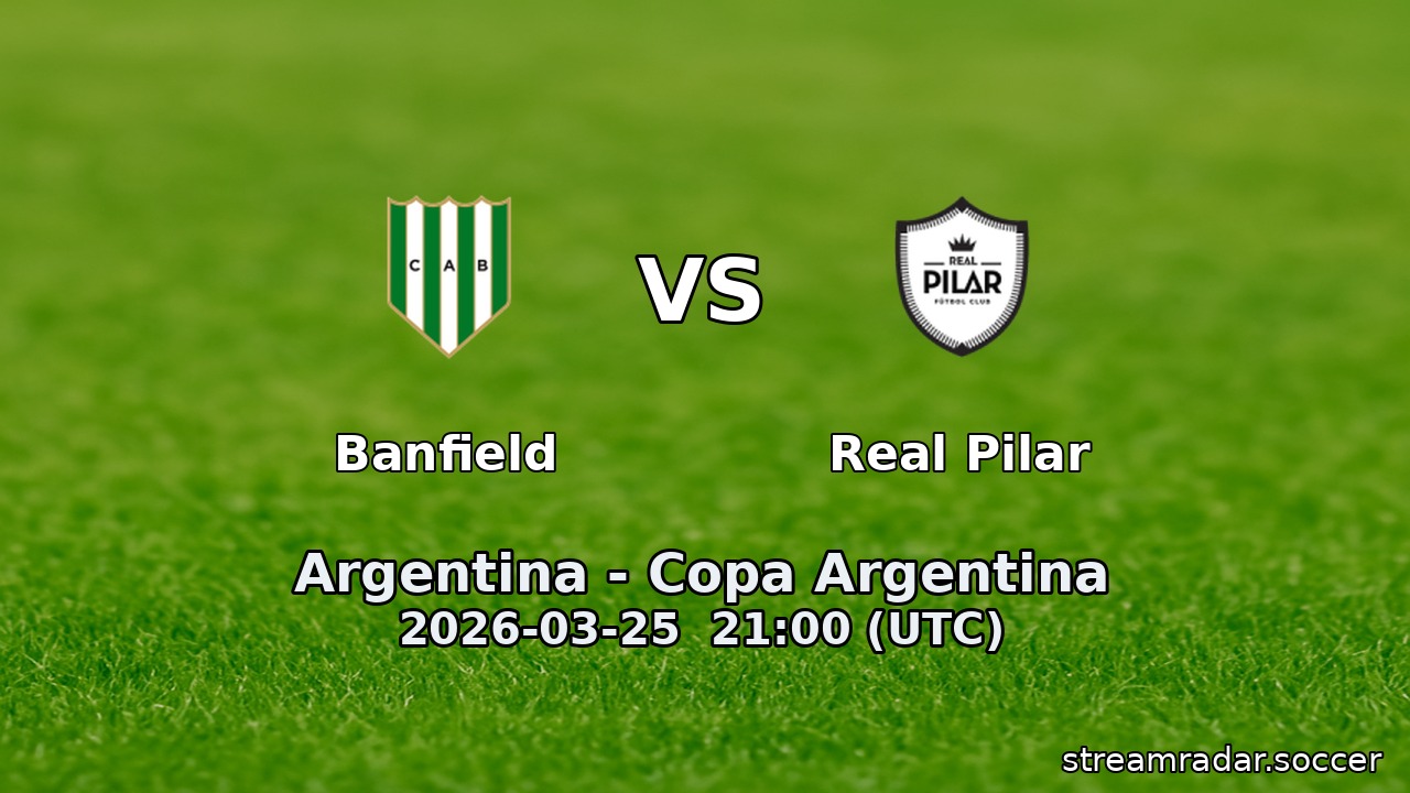 Banfield vs Real Pilar