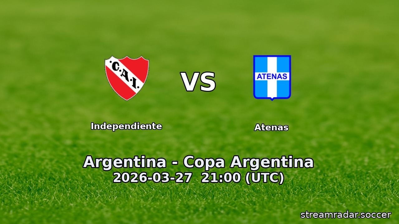 Independiente vs Atenas