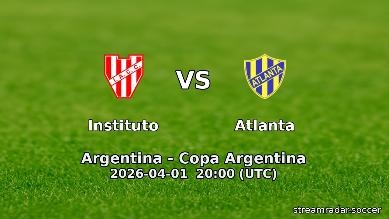 Instituto vs Atlanta