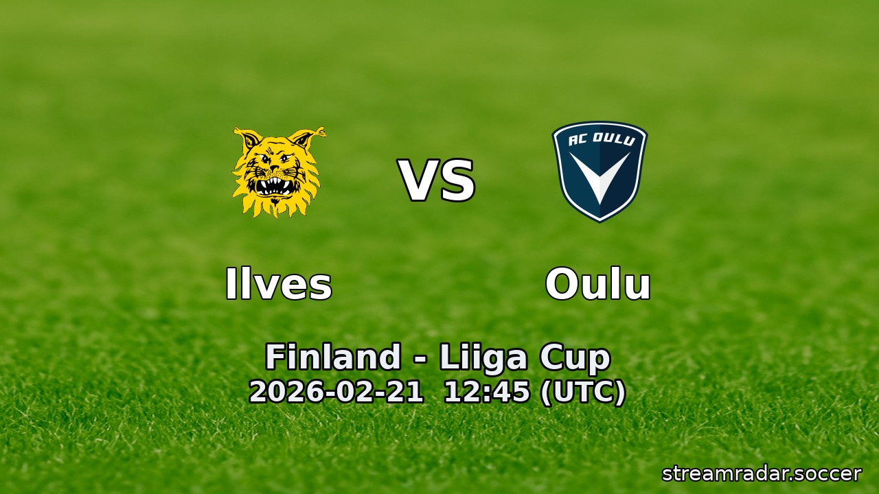 Ilves vs Oulu
