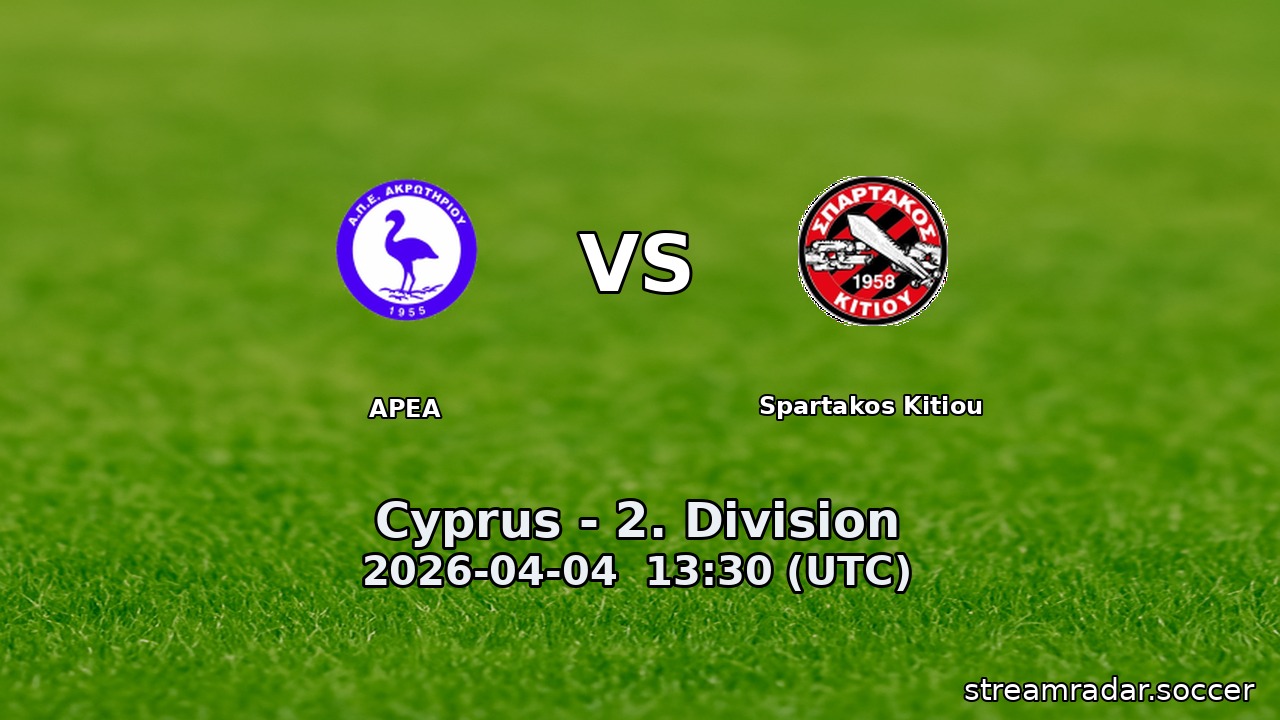 APEA vs Spartakos Kitiou
