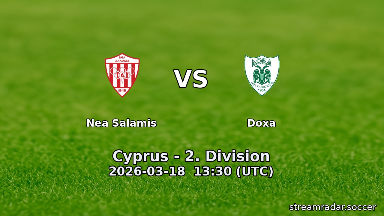 Nea Salamis vs Doxa
