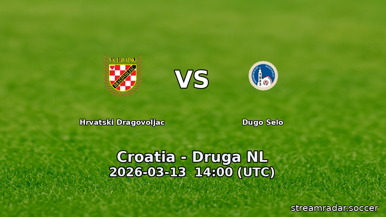 Hrvatski Dragovoljac vs Dugo Selo