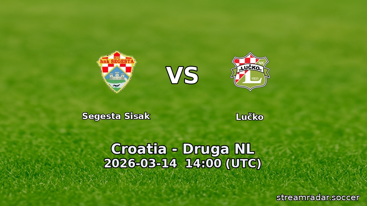 Segesta Sisak vs Lučko