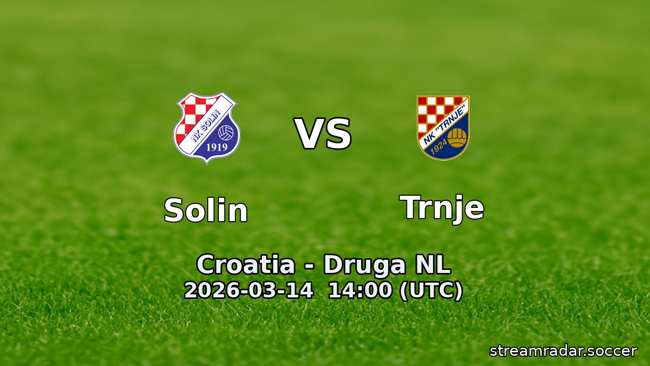 Solin vs Trnje