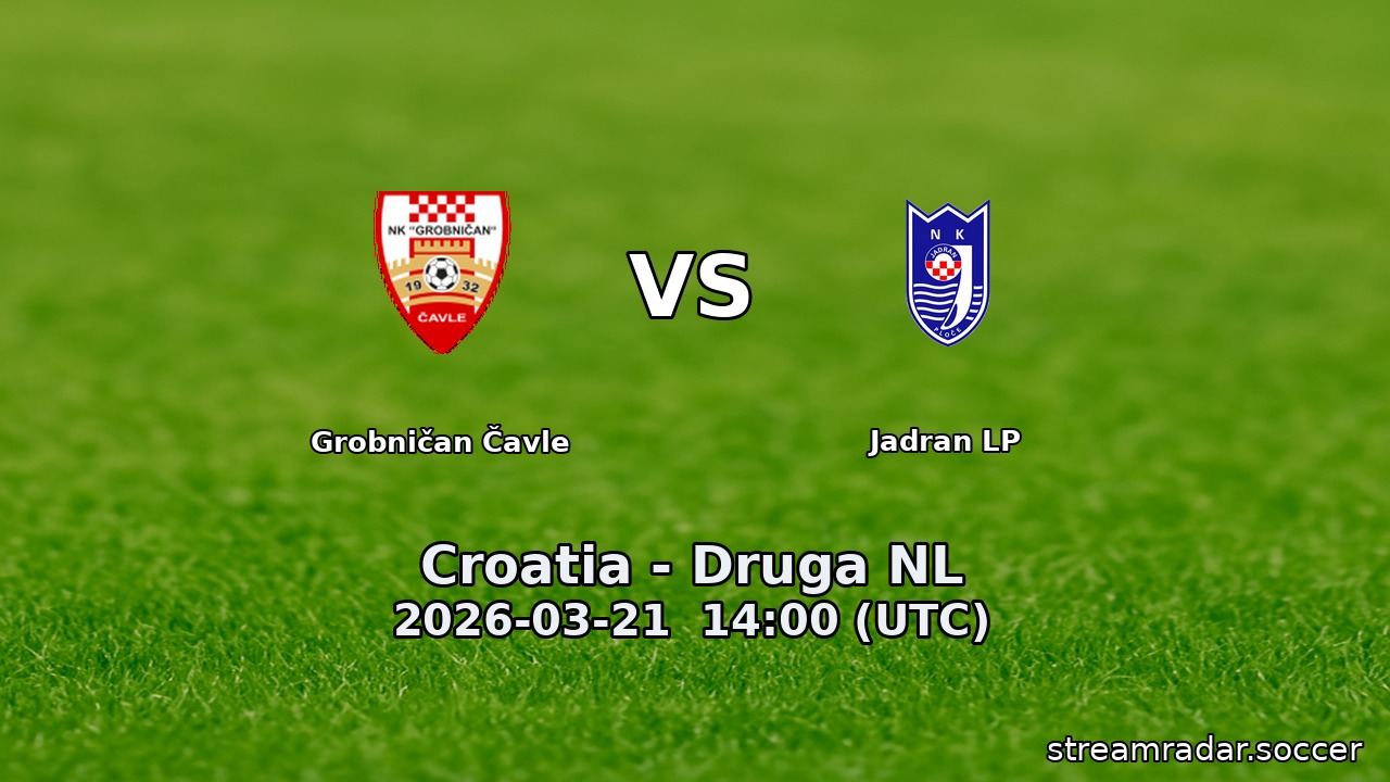 Grobničan Čavle vs Jadran LP