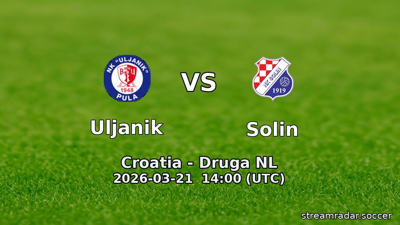 Uljanik vs Solin