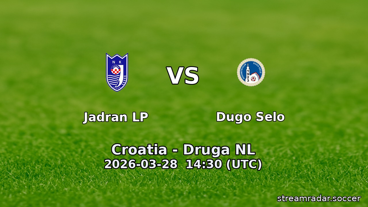Jadran LP vs Dugo Selo