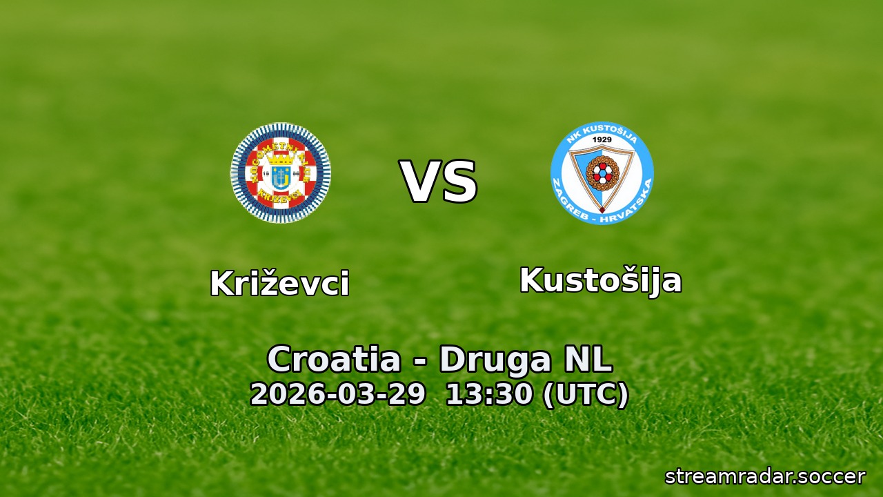 Križevci vs Kustošija
