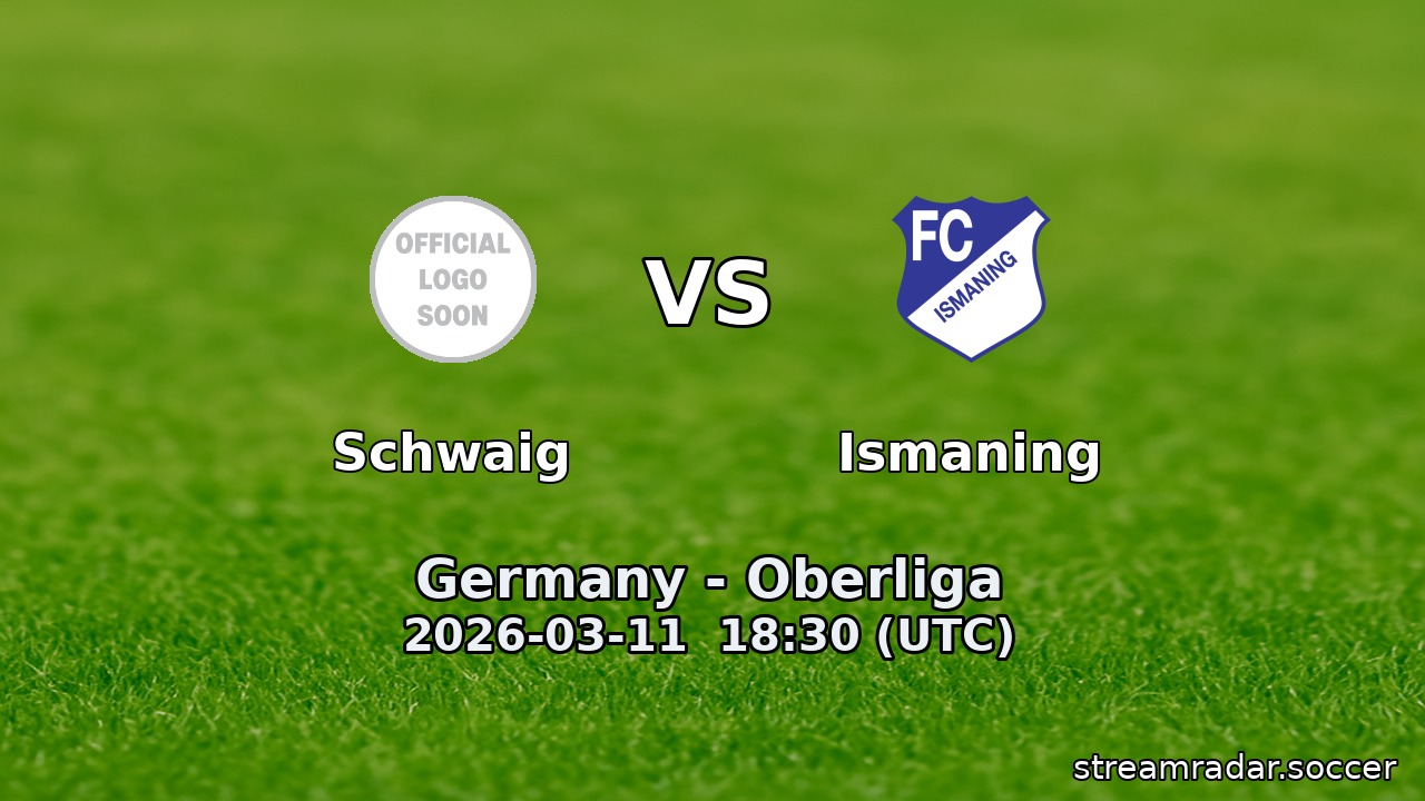 Schwaig vs Ismaning