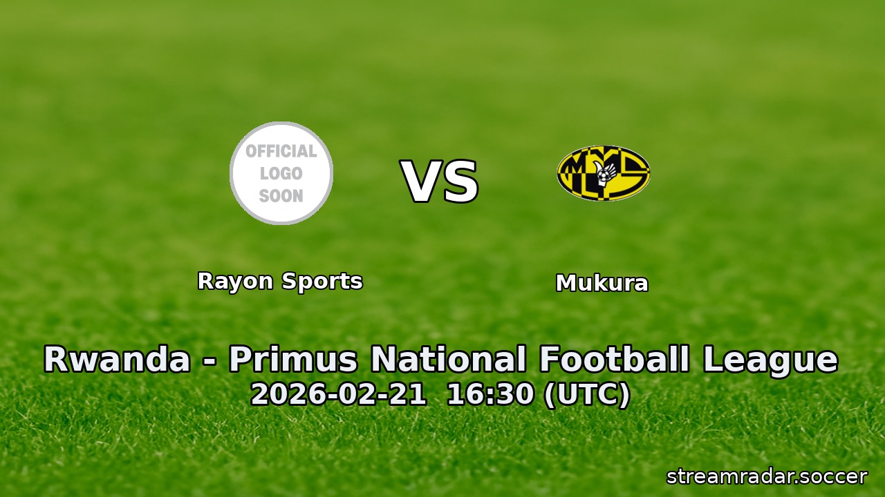 Rayon Sports vs Mukura