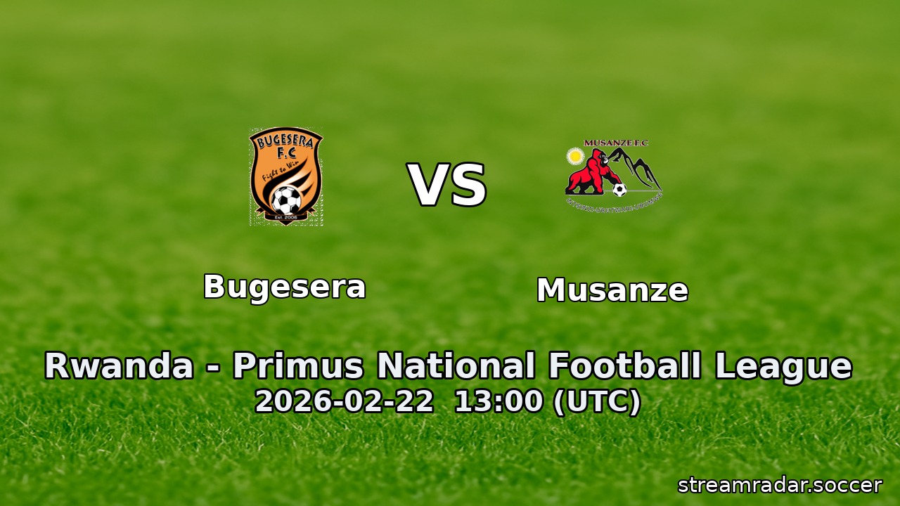 Bugesera vs Musanze