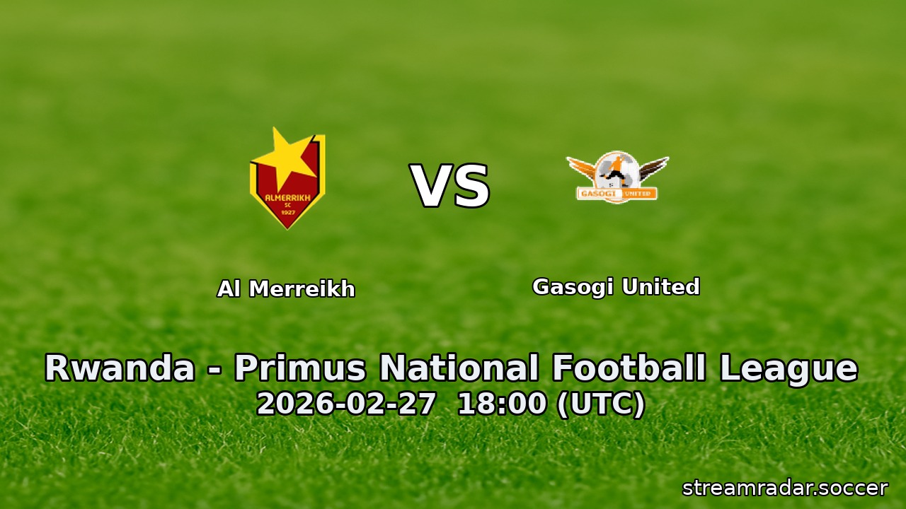 Al Merreikh vs Gasogi United