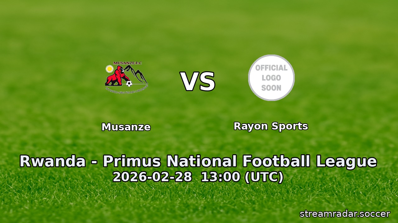 Musanze vs Rayon Sports