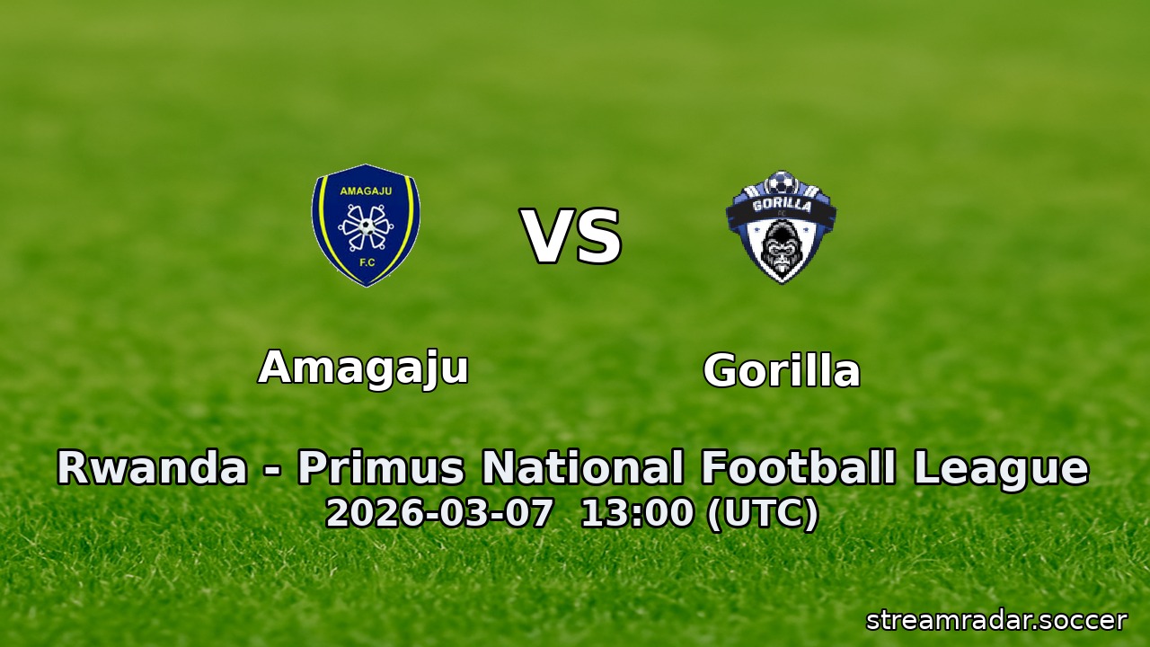 Amagaju vs Gorilla