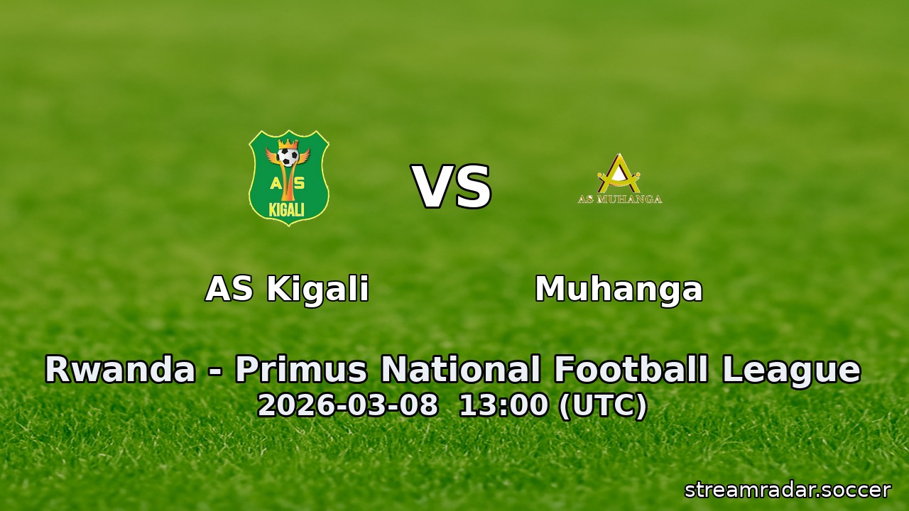 AS Kigali vs Muhanga