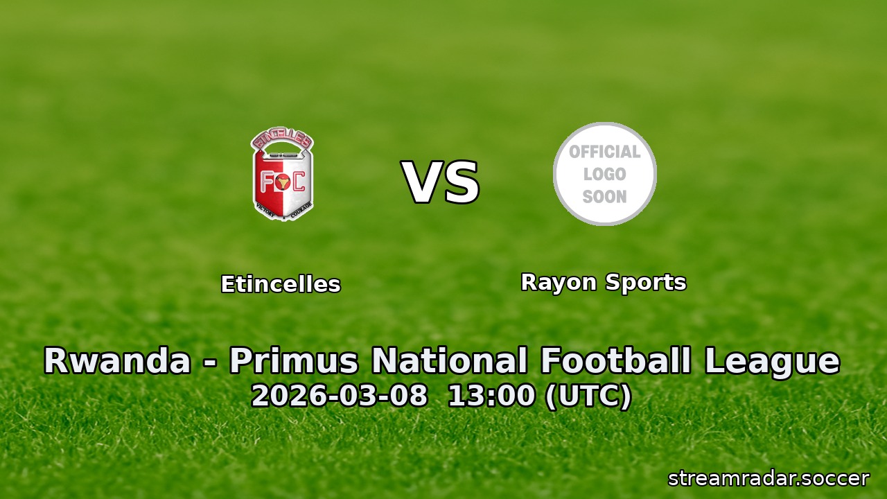 Etincelles vs Rayon Sports