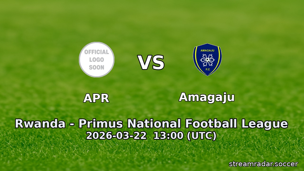 APR vs Amagaju