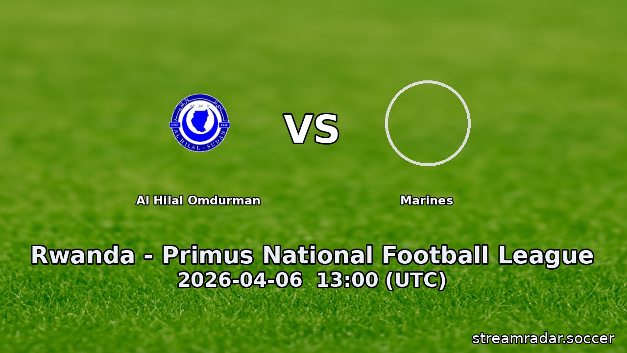 Al Hilal Omdurman vs Marines