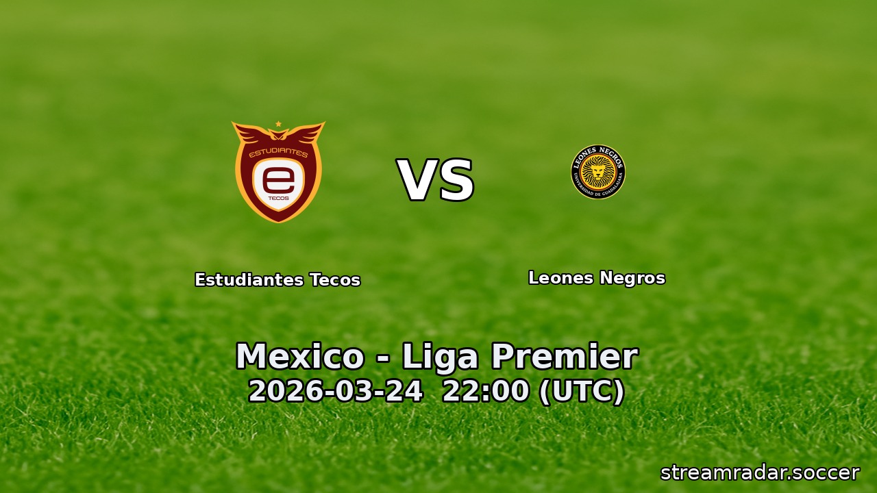 Estudiantes Tecos vs Leones Negros