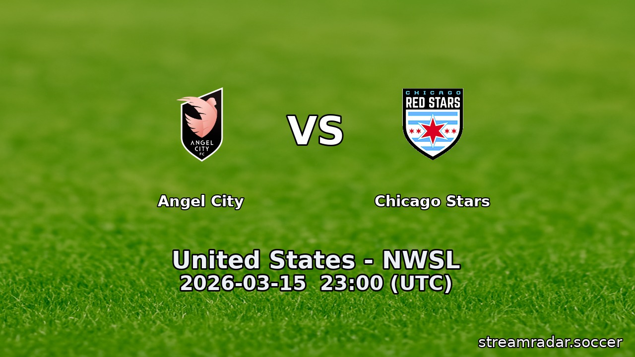 Angel City vs Chicago Stars